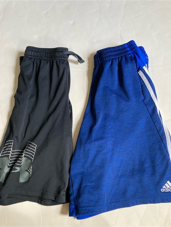 adidas Other - Boys XL Teen 14 16 shorts bundle lot of two EUC Under Armour Adidas